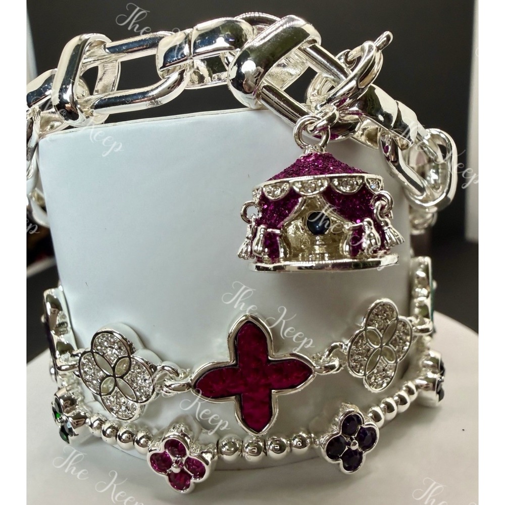 Bomb Party Halloween 26 Stack ST73465 Vintage Fortune Teller Clovers Bracelet